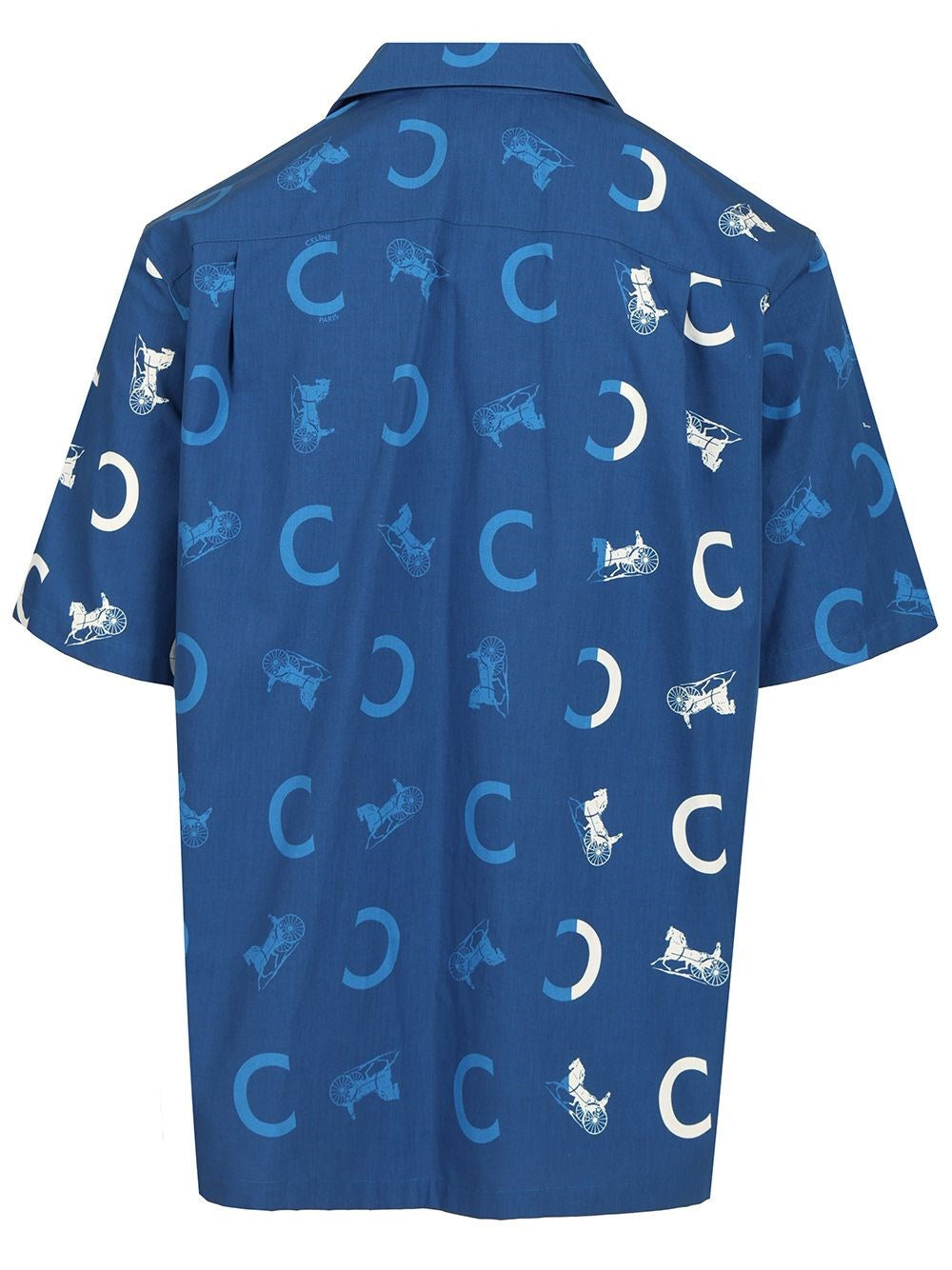 Celine Men Cotton Bowling Shirt CELINE