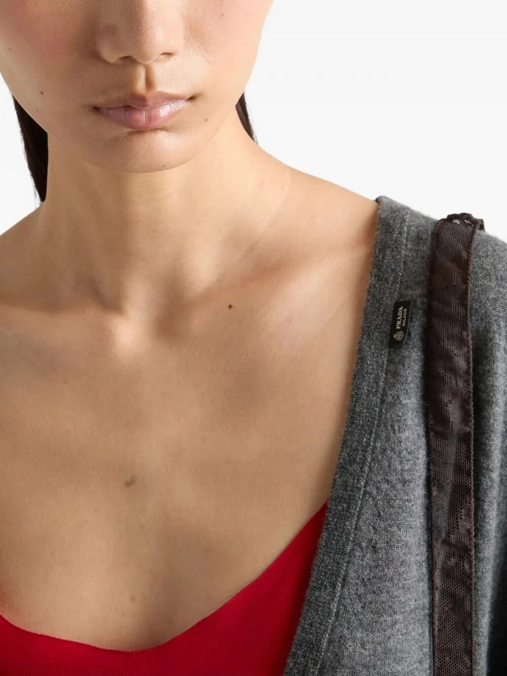 Prada Women Cashmere V Neck PRADA