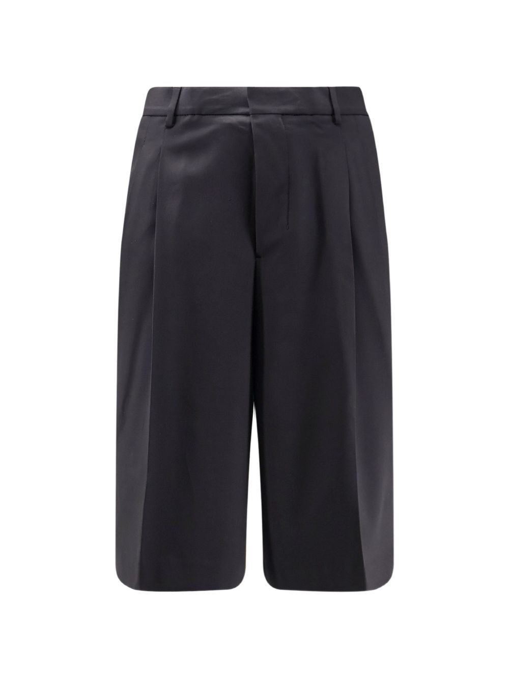 Ami Men Wide-Leg Bermuda Shorts AMI PARIS