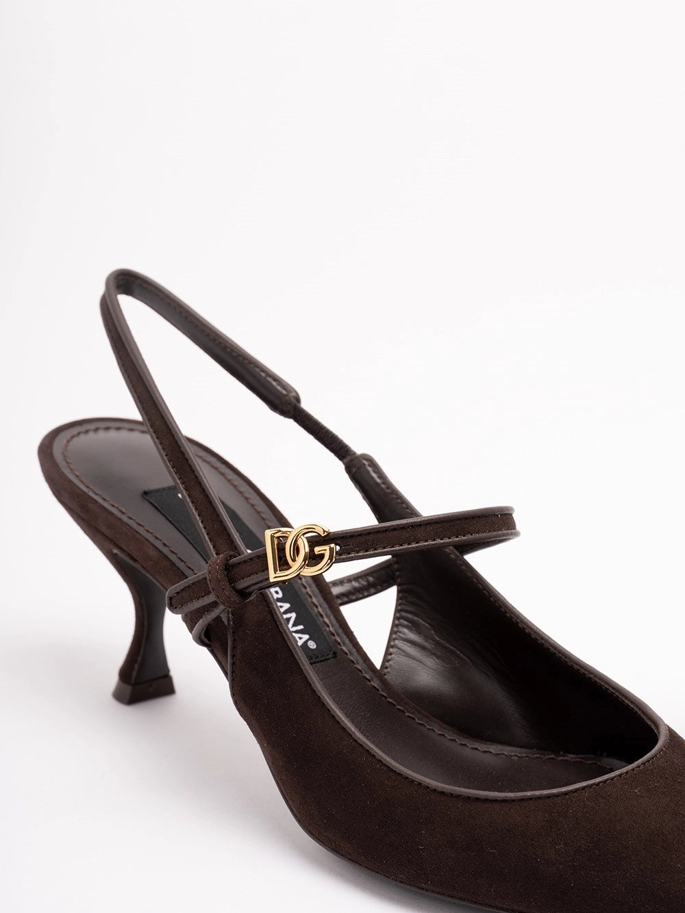 Dolce & Gabbana Women Suede Slingback DOLCE & GABBANA