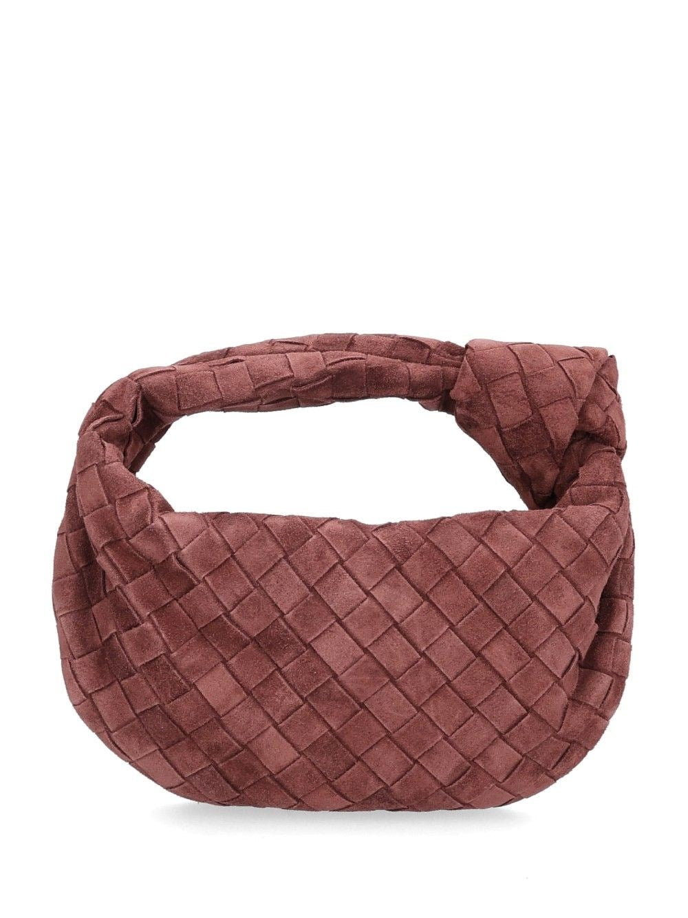 Bottega Veneta Women Deep Mahogany "Jodie" Mini Handbg BOTTEGA VENETA
