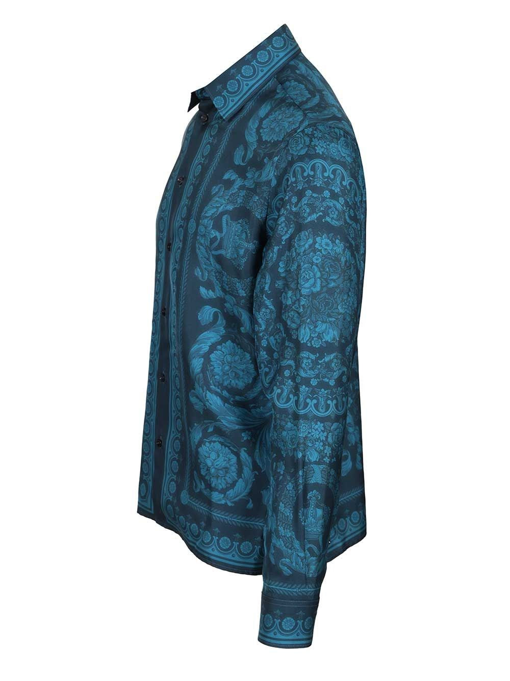 Versace Men Silk Shirt VERSACE