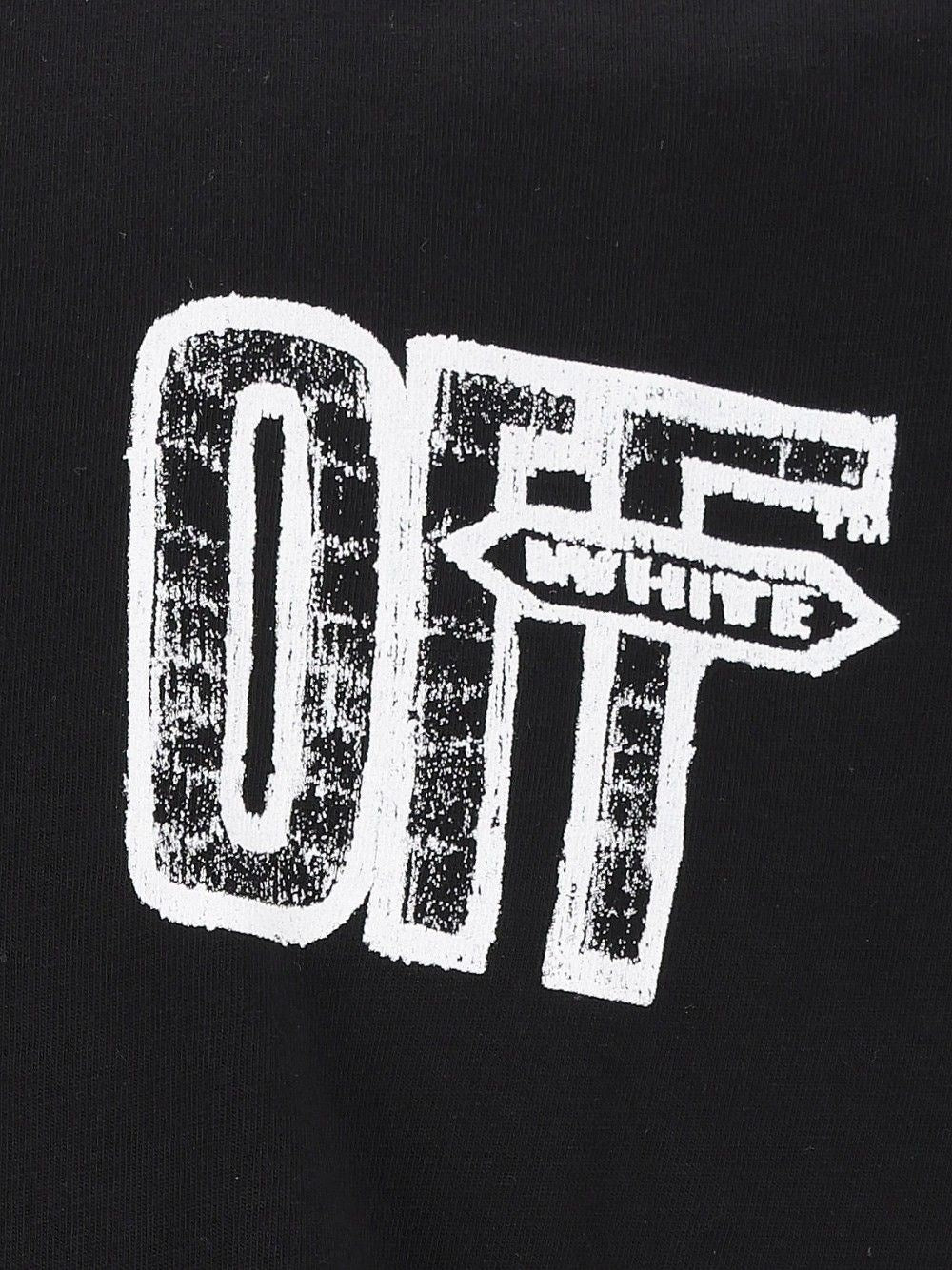 Off-White Men Motion Arrow T-Shirt OFF-WHITE