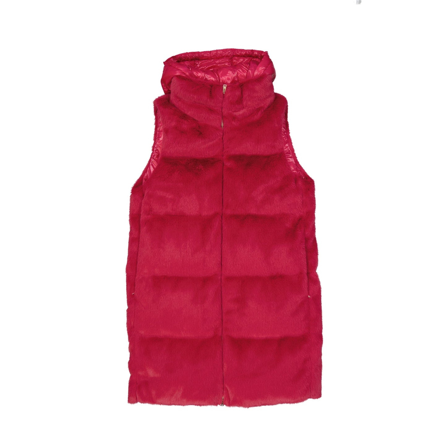 Herno Padded Faux Fur Vest Coat Women HERNO