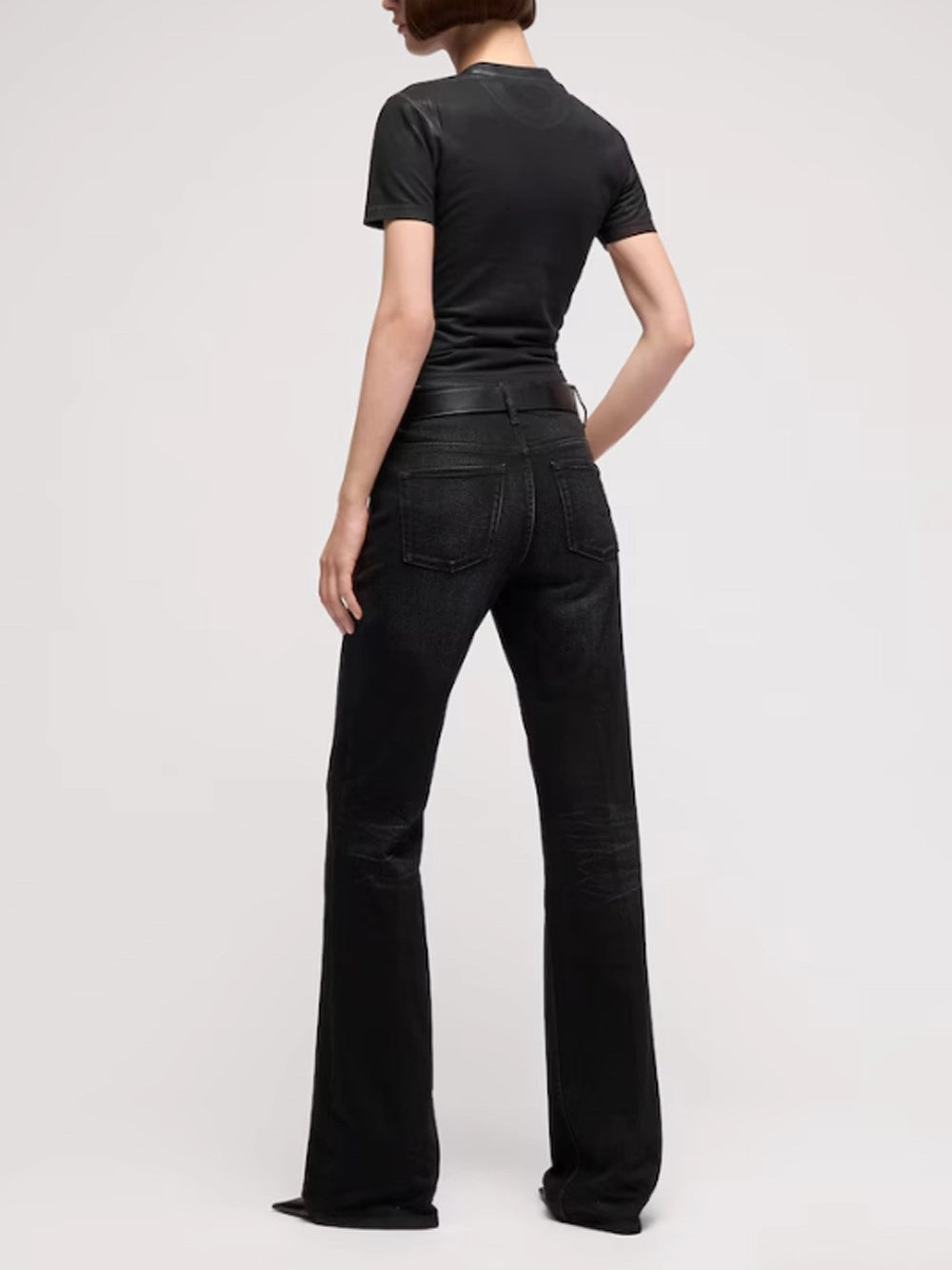 Gucci Women Jersey T-Shirt With Gg Print GUCCI