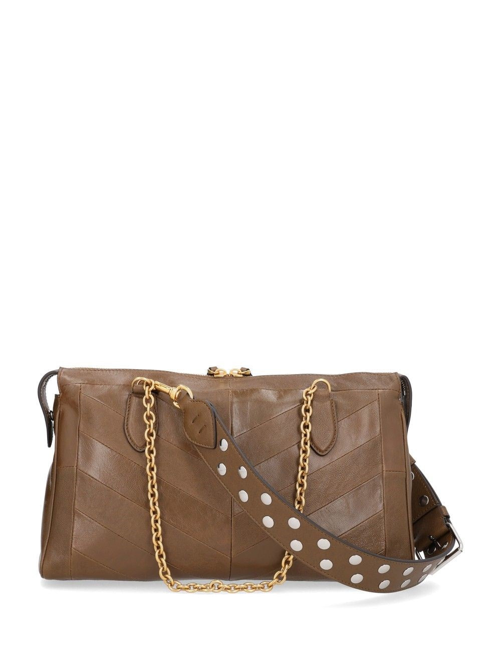 Valentino Garavani Women "Panthea" Bag In Chevron-Patterned Nappa Leather VALENTINO GARAVANI