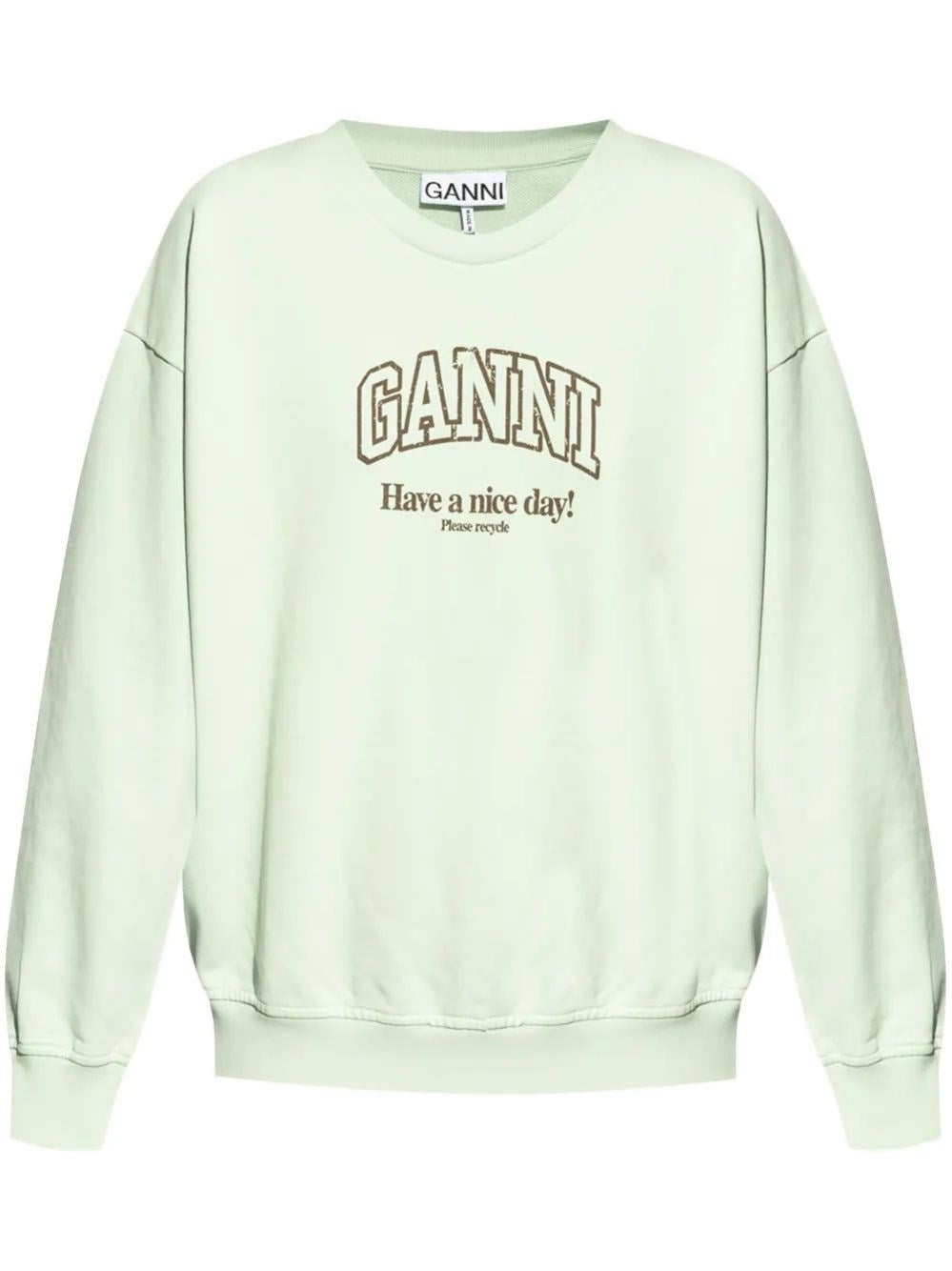 Ganni Women Sweatshirt With Print GANNI