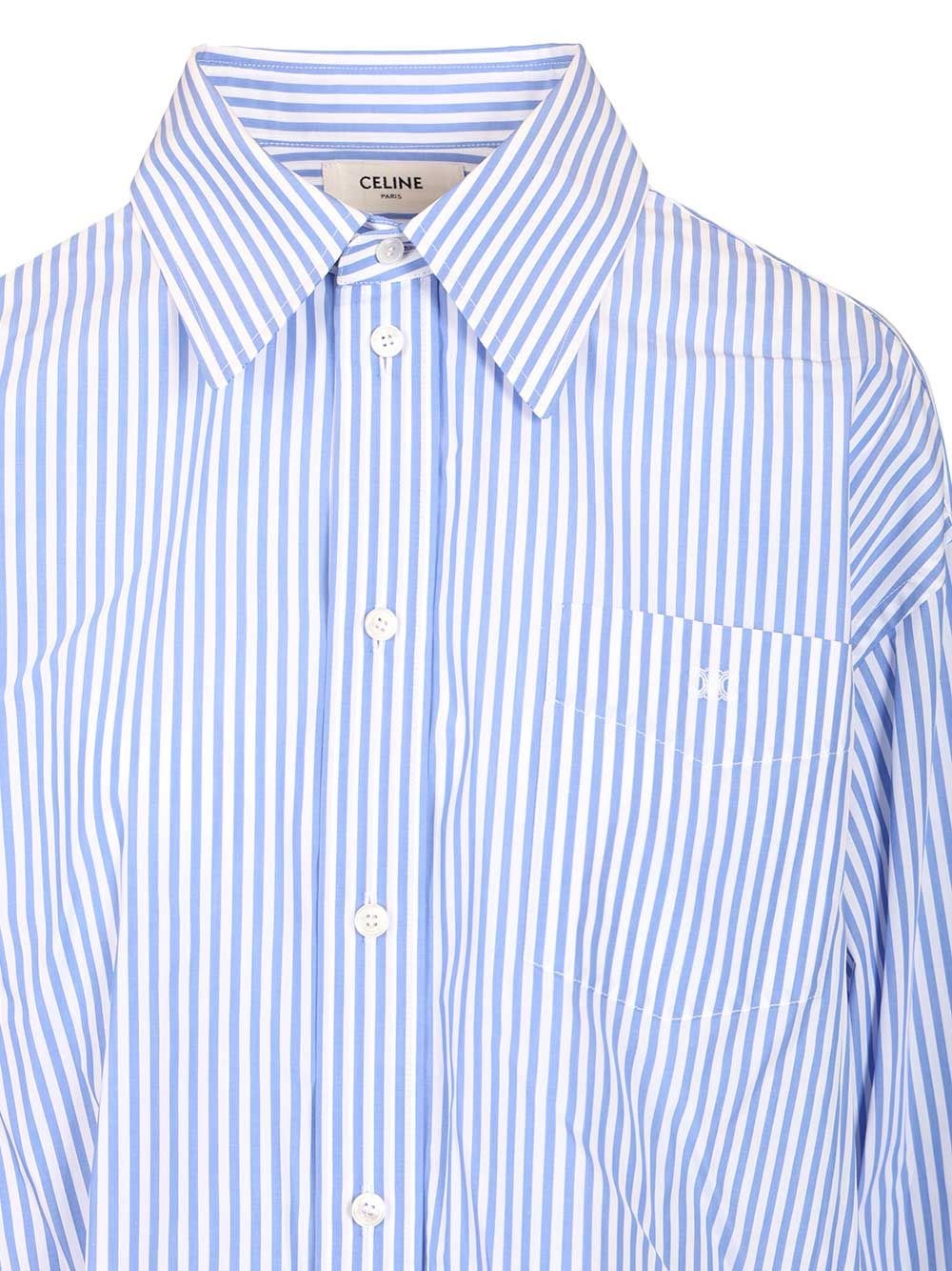 Celine Women Cropped Shirt CELINE