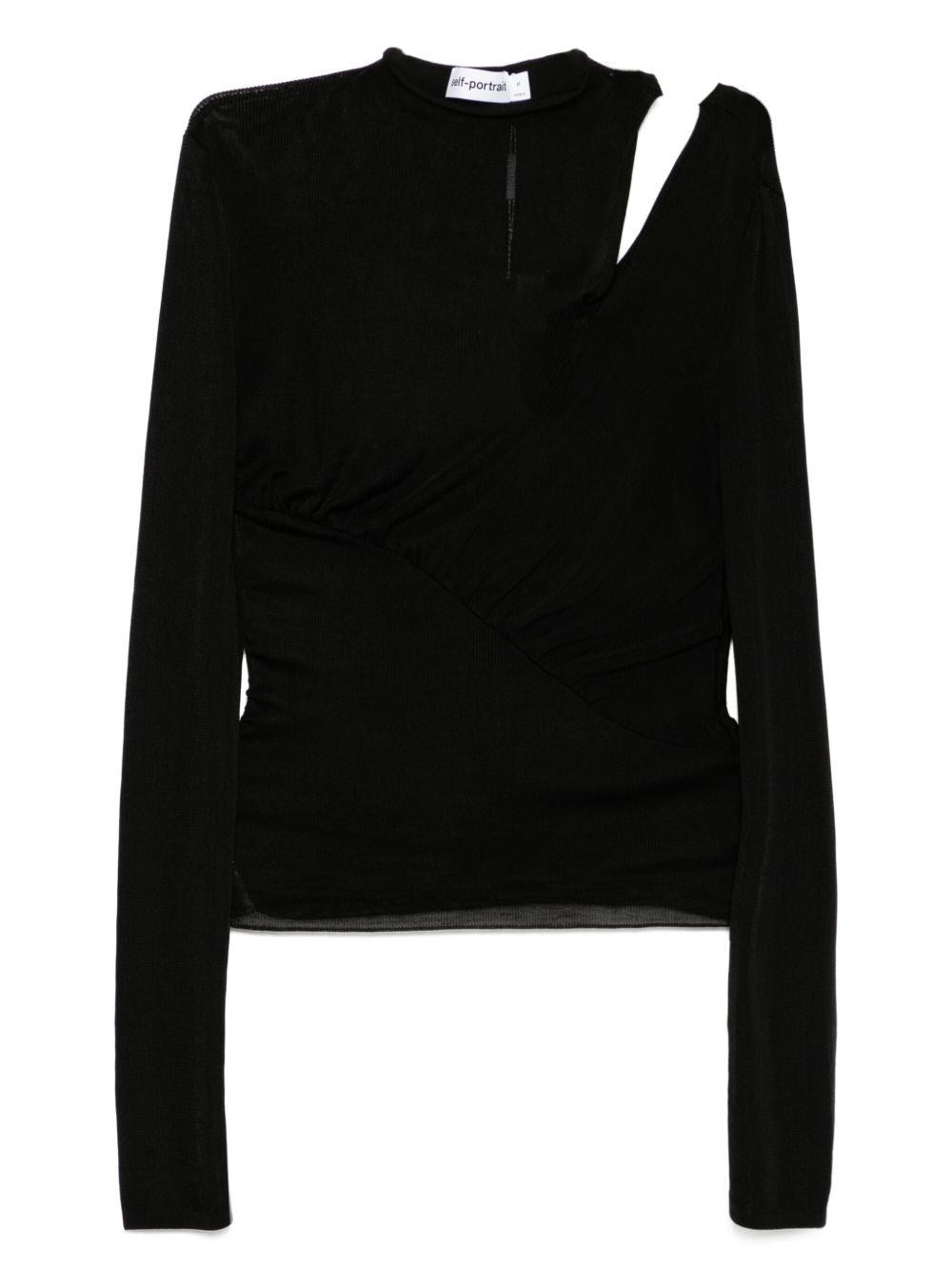Self-Portrait Women Viscose Knit Top SELF-PORTRAIT