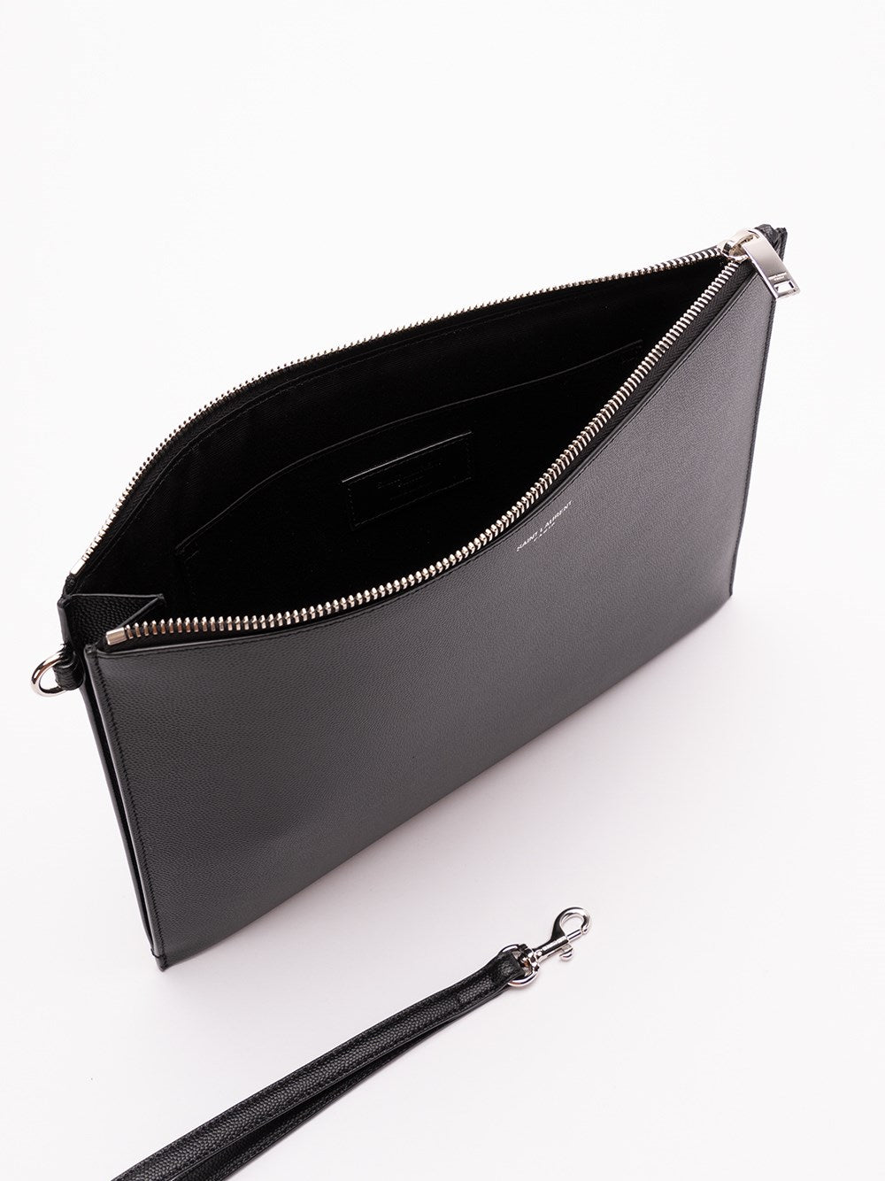 Saint Laurent Men `Saint Laurent Paris` Zipped Tablet Holder SAINT LAURENT
