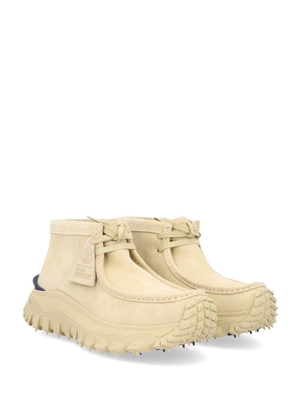 Moncler Men Moncler + Clarks Originals Trailgrip Wallabee Gtx Suede Boots MONCLER