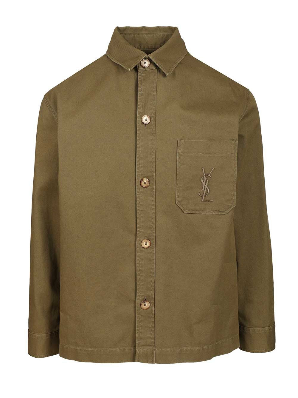 Saint Laurent Men Cassandre Overshirt SAINT LAURENT