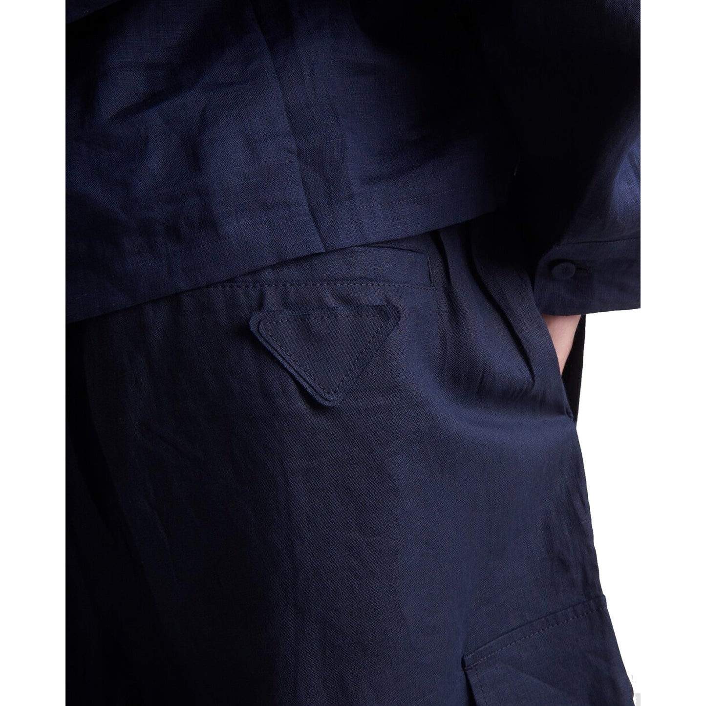Prada Linen Bermuda Men PRADA