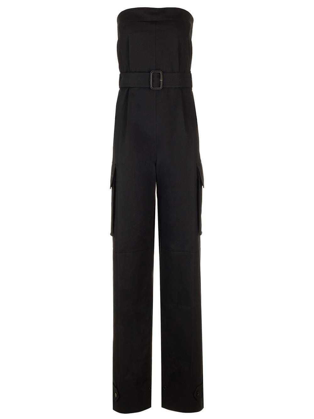 Saint Laurent Women "Cassandre" Bustier Jumpsuit SAINT LAURENT