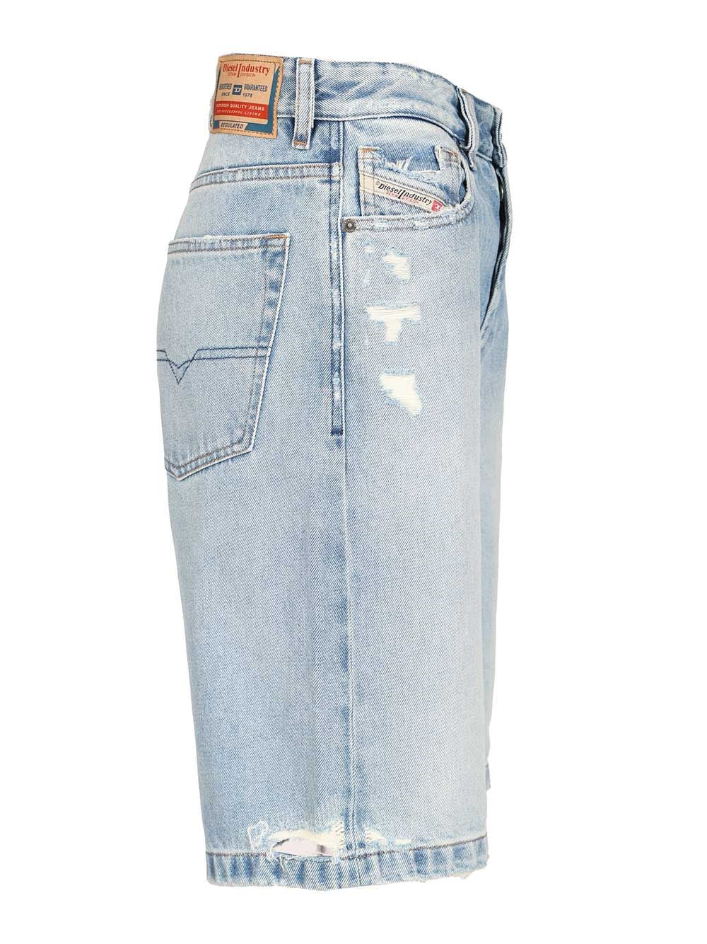 Diesel Women Regular Denim Shorts DIESEL