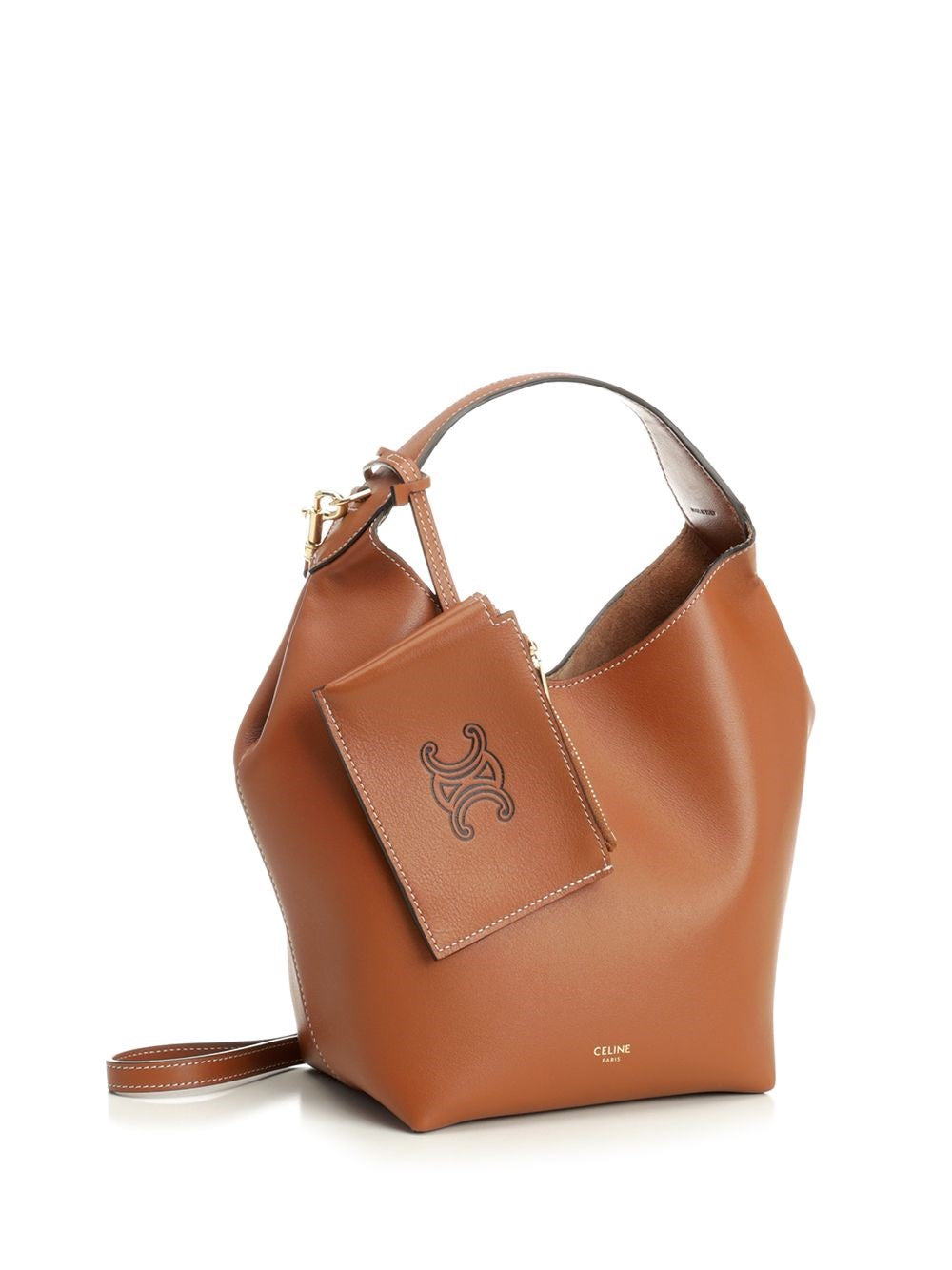 Celine Women Small Leather Hobo CELINE