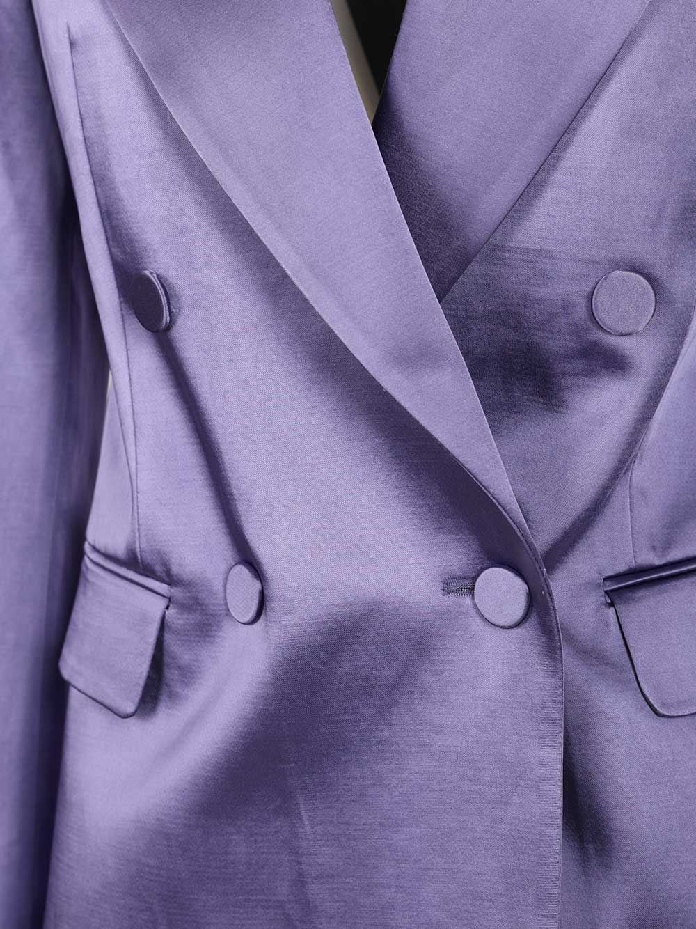 Dries Van Noten Women Blazer In Shiny Satin DRIES VAN NOTEN
