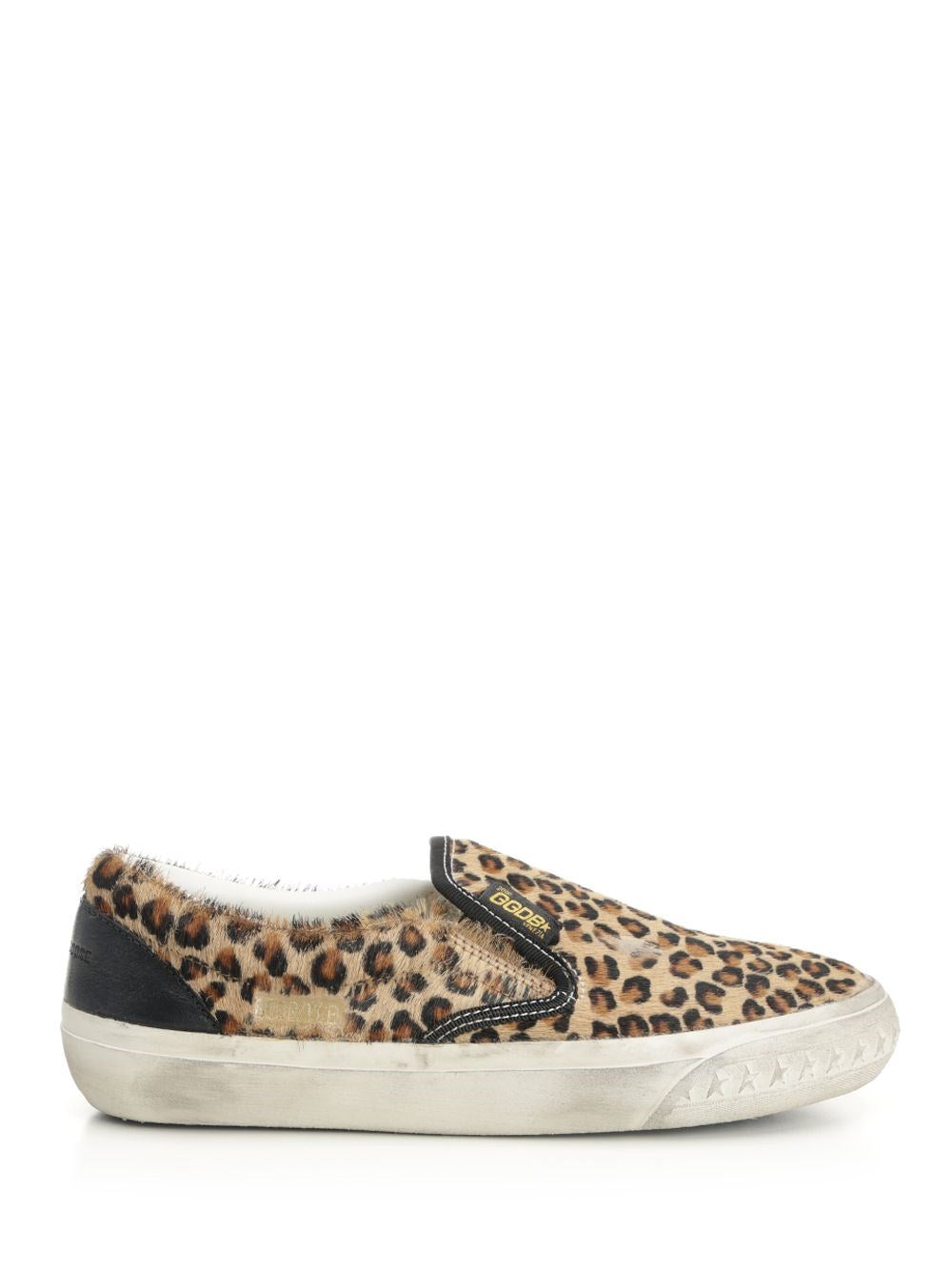 Golden Goose Women "Vce Penstar" Sneaker In Leopard Pony Skin GOLDEN GOOSE