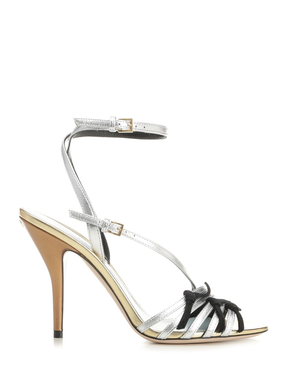 Valentino Garavani Women Nodine Sandal In Laminated Nappa VALENTINO GARAVANI