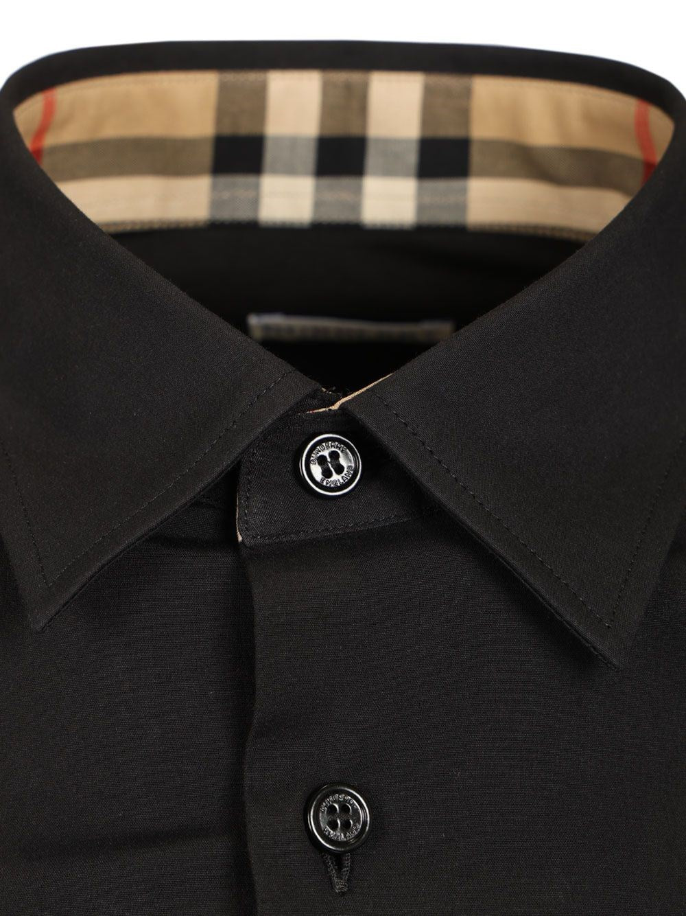 Burberry Men Slim Fit Shirt In Stretch Cotton BURBERRY