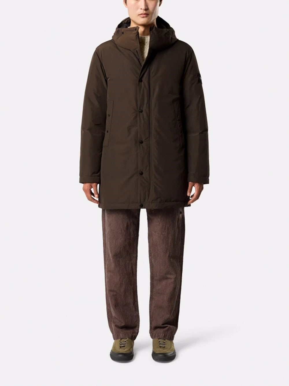 Stone Island Men Micro Twill Long Parka STONE ISLAND