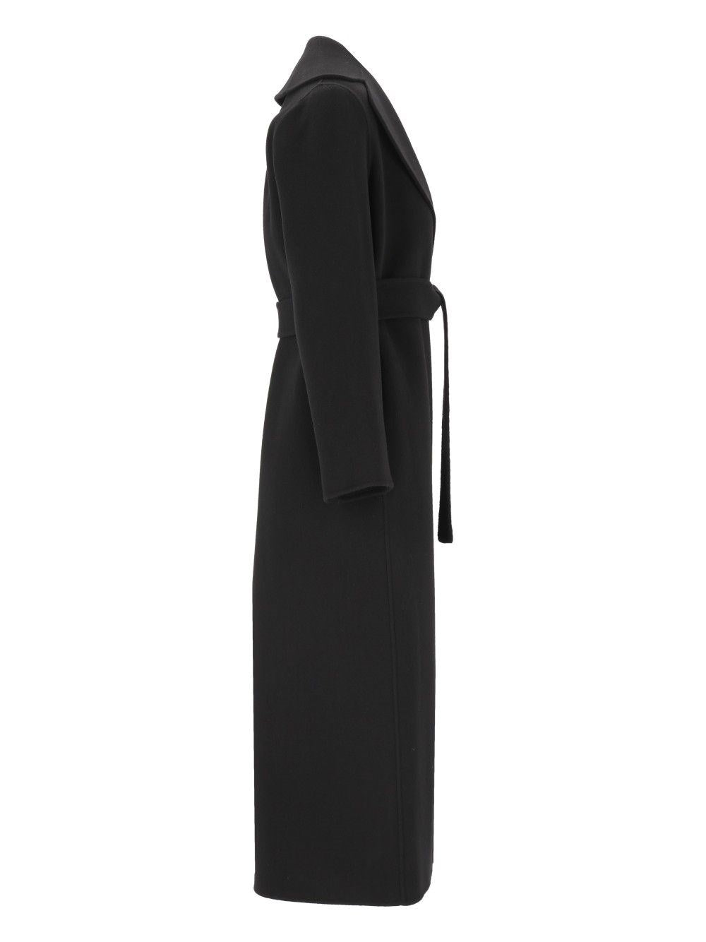 ' S Max Mara Women Poldo Wool Drap Dressing Gown Coat ' S Max Mara