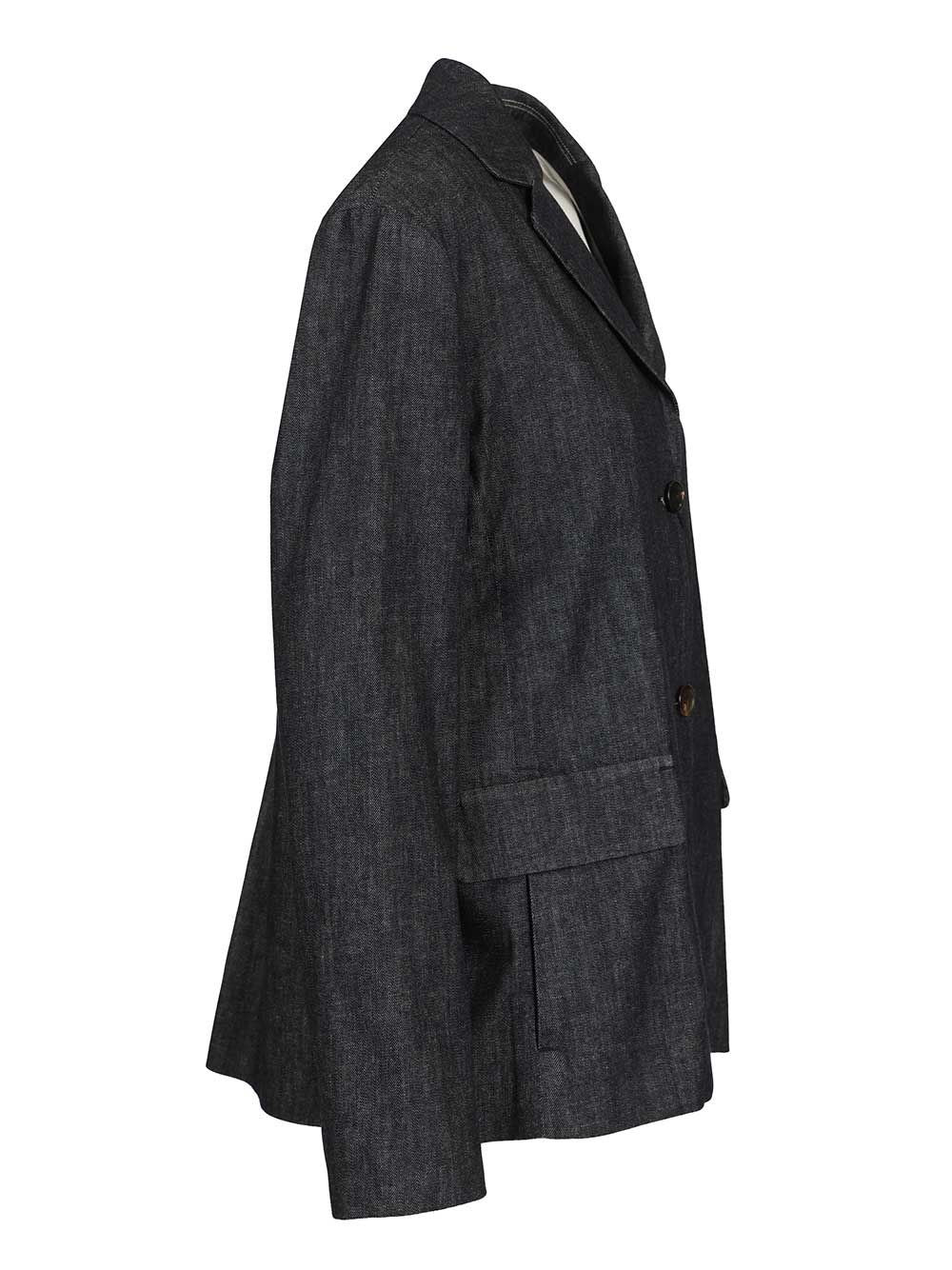 'S Max Mara Women "Leone" Stretch Denim Jacket S MAX MARA