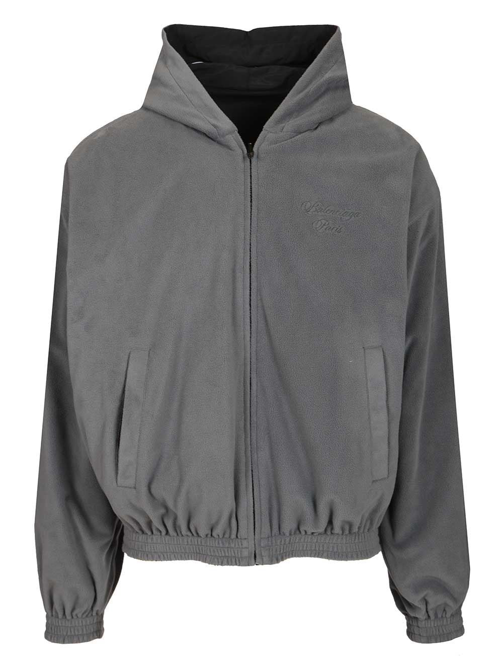 Balenciaga Men Cursive Reversible Tracksuit Jacket BALENCIAGA