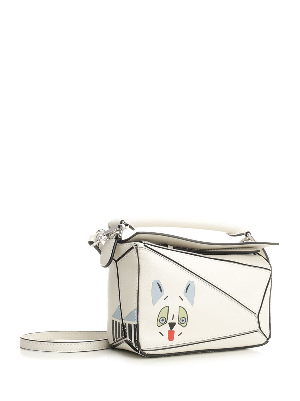 Loewe Women Mini "Puzzle Futurist Cat" Bag LOEWE