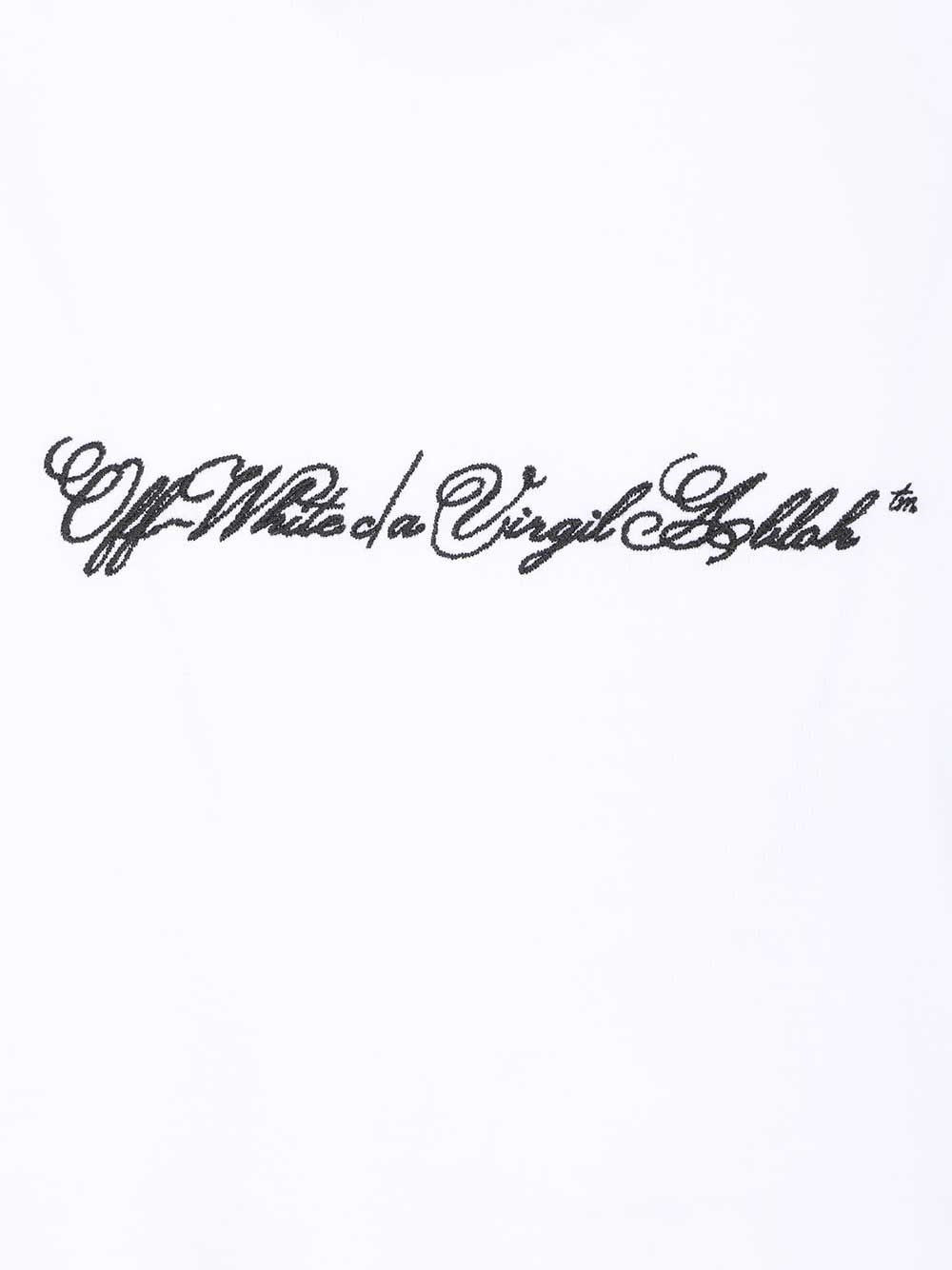 Off-White Men Scrip Arrow T-Shirt OFF-WHITE