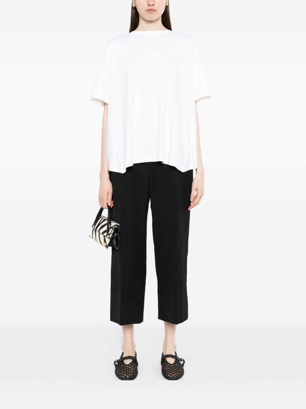 Jacquemus Women Cotton And Silk T-Shirt JACQUEMUS