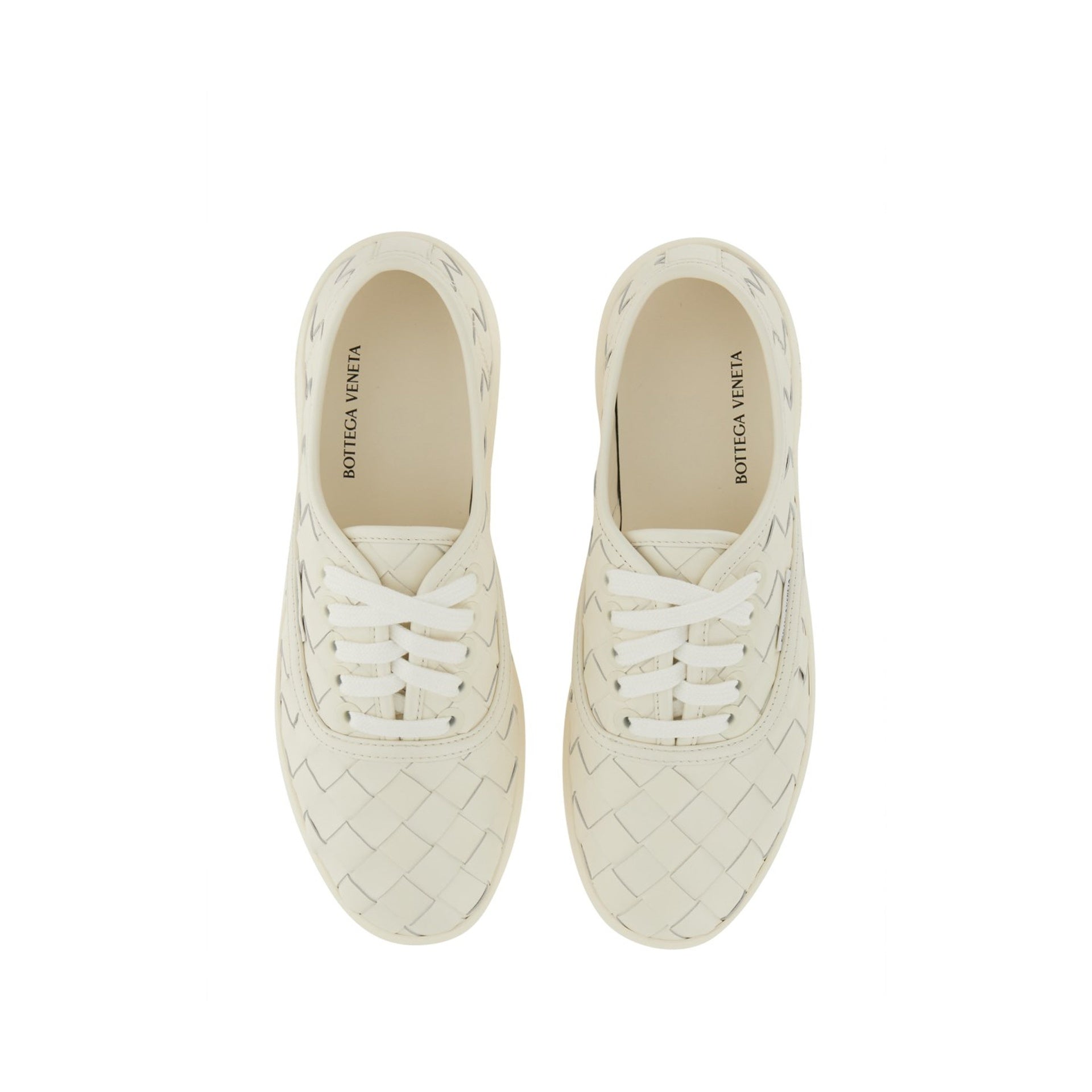 Bottega Veneta Intrecciato Leather Sneakers Men BOTTEGA VENETA