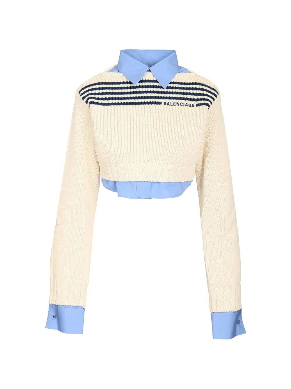 Balenciaga Women Hybrid Sweater BALENCIAGA