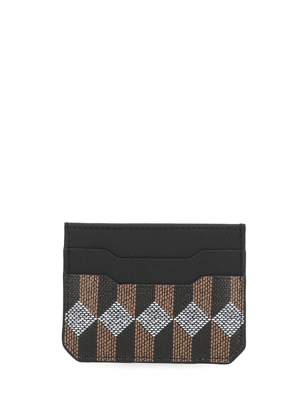 Au Depart Women Printed Leather Card Holder AU DEPART