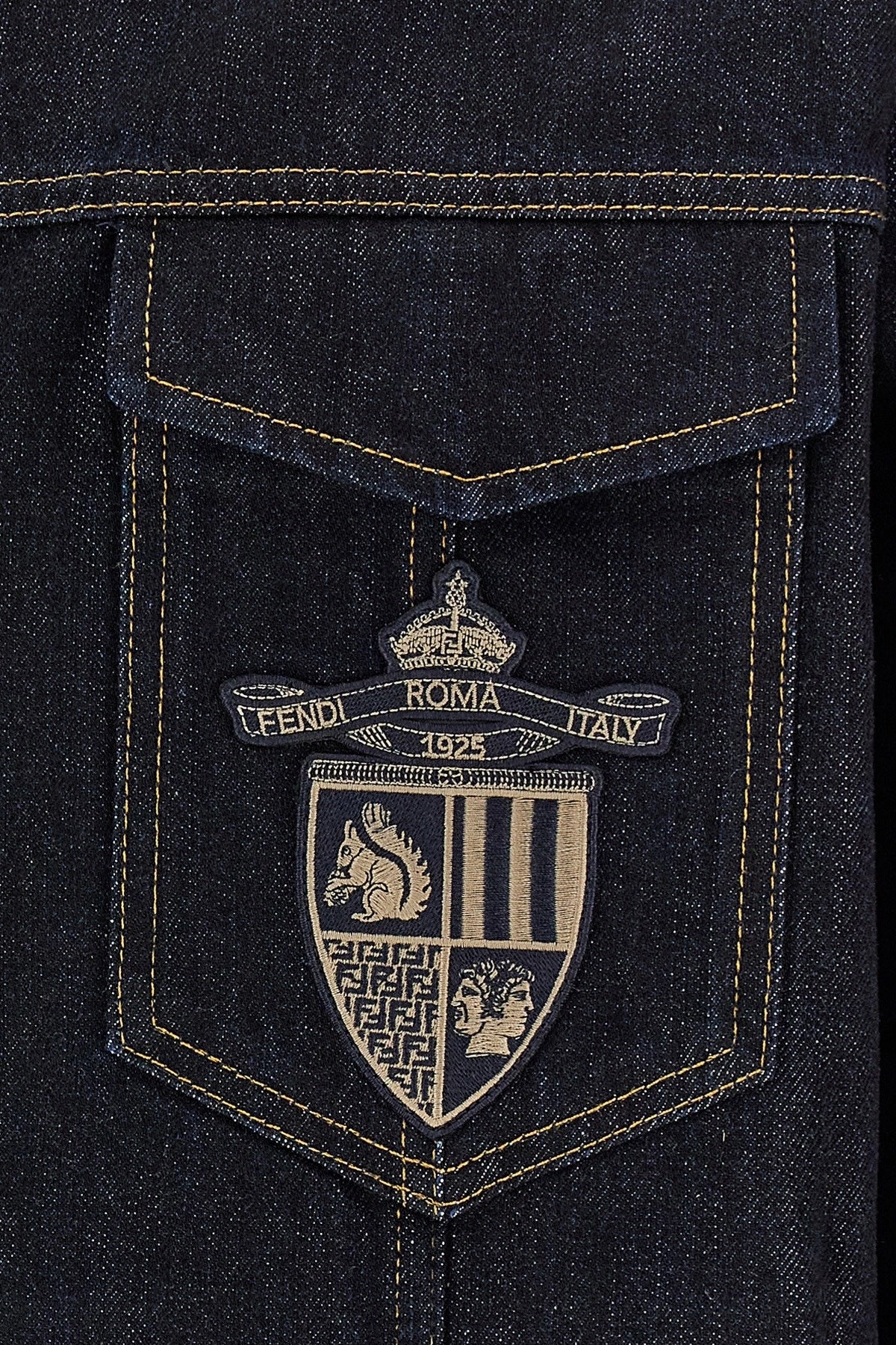 Fendi Men Fendi Crest Jacket FENDI