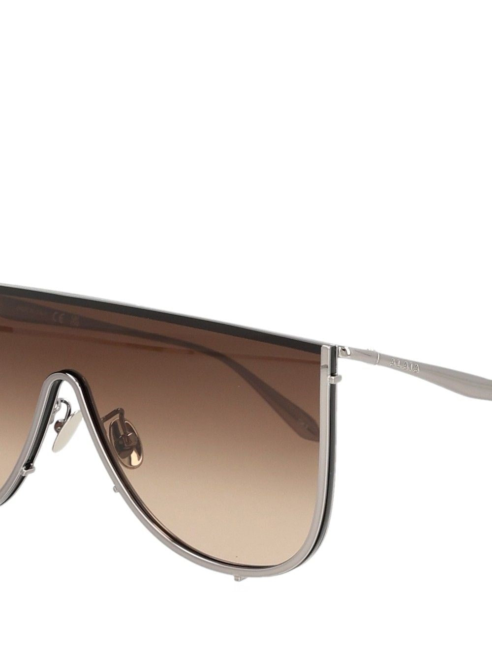 Alaïa Women Flat-Top Sunglasses With Logo ALAIA