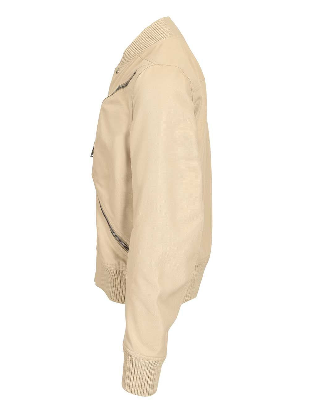 Rick Owens Men Heizer Flight Jacket In Organic Cotton RICK OWENS