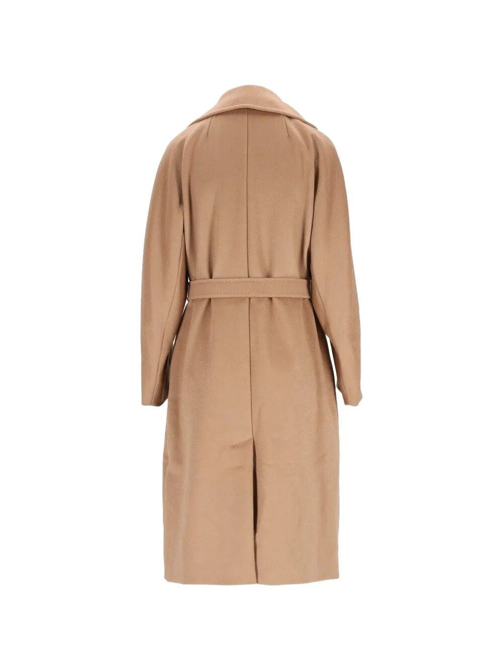 Weekend Max Mara Women Resina Drap Wool Long Coat Double Breast WEEKEND MAX MARA