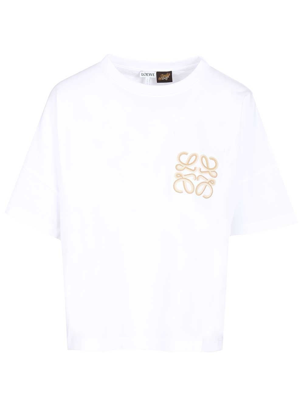 Loewe Paula's Ibiza Women Boxy Fit Cotton T-Shirt LOEWE