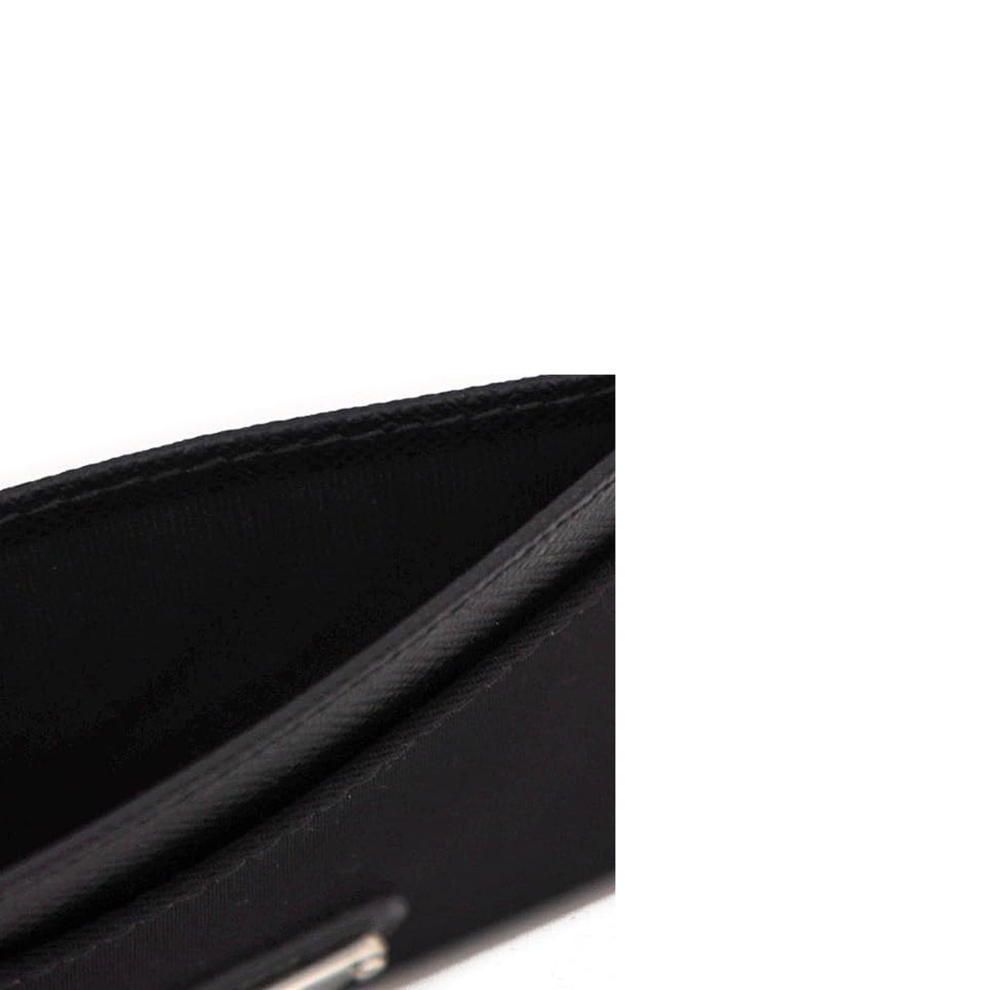 Prada Nylon And Leather Card Holder Women PRADA