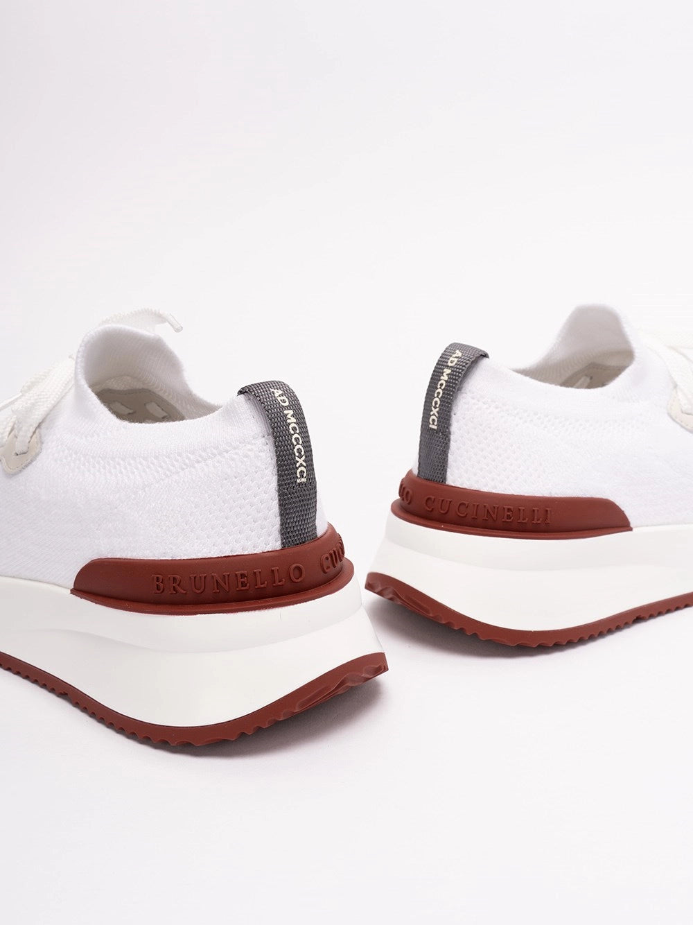 Brunello Cucinelli Men Knit Sneakers BRUNELLO CUCINELLI
