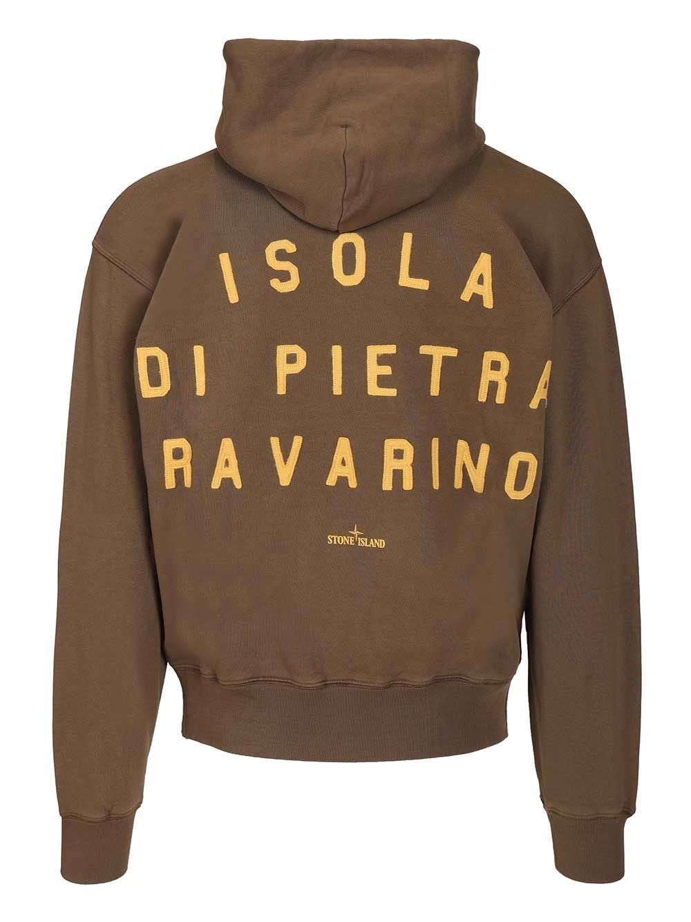Stone Island Men Organic Cotton Hoodie STONE ISLAND