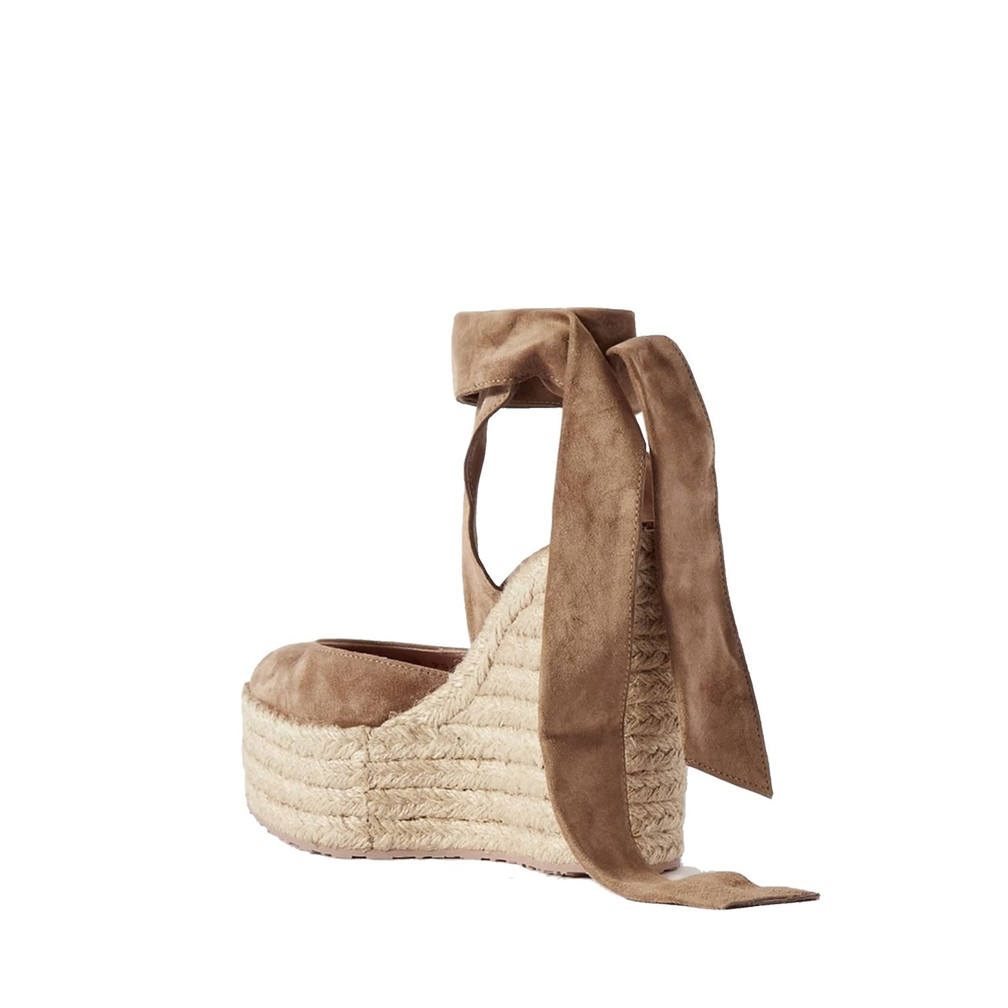 Gianvito Rossi Suede Wedge Espadrilles Women GIANVITO ROSSI