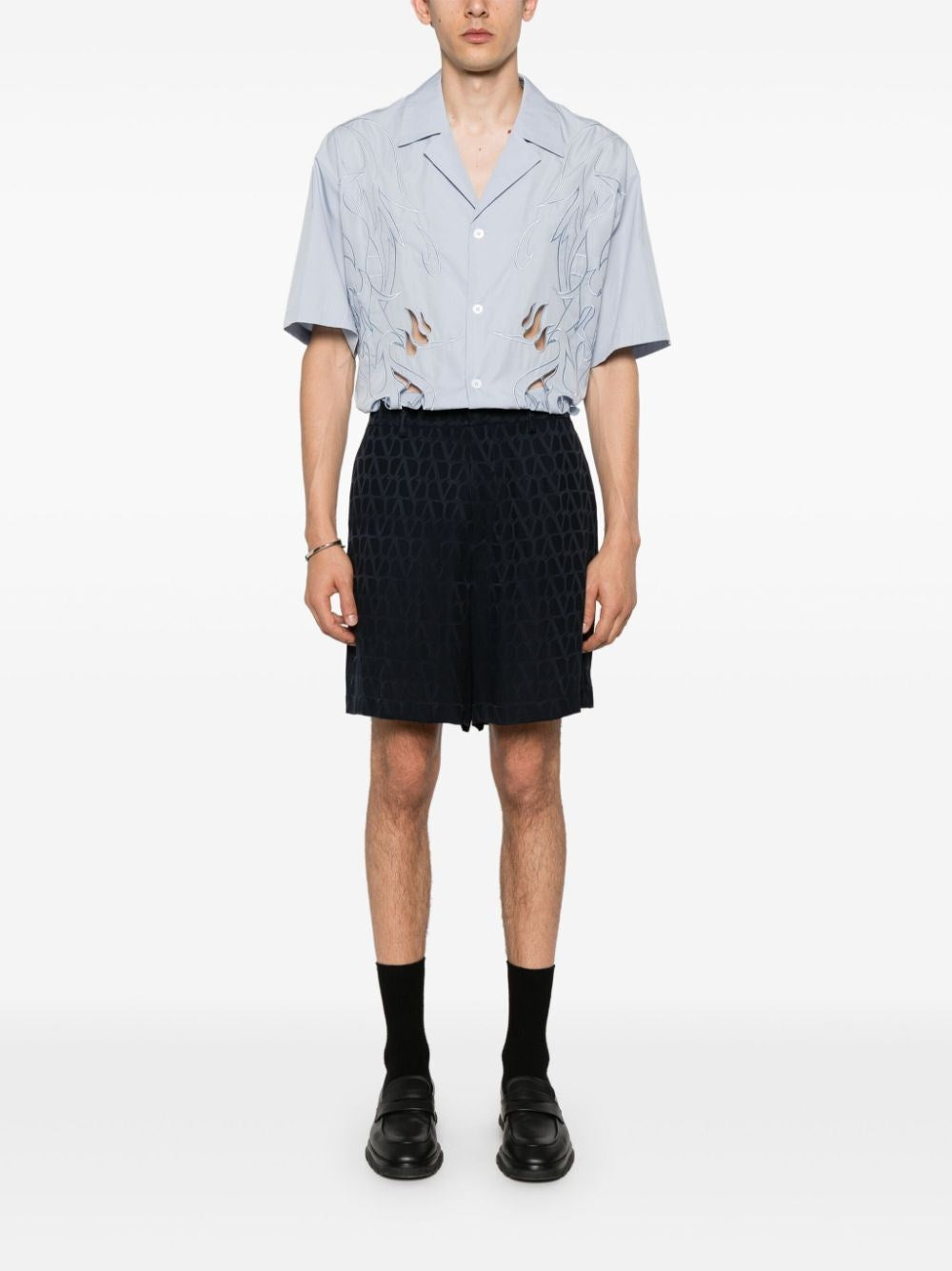 Valentino Garavani Men `Toile Iconographe` Bermuda VALENTINO GARAVANI