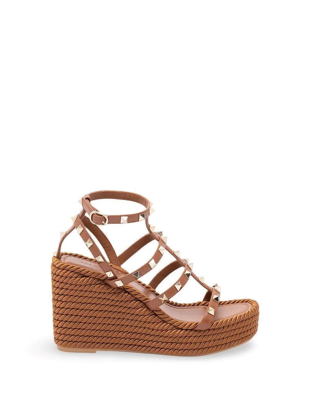 Valentino Garavani Women `Rockstud Torchon` Wedge Espadrillas VALENTINO GARAVANI