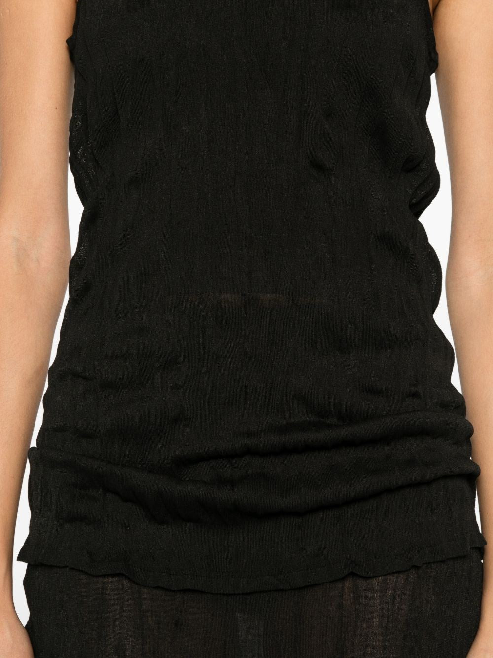 Toteme Women Crinkled Knit Tank TOTEME