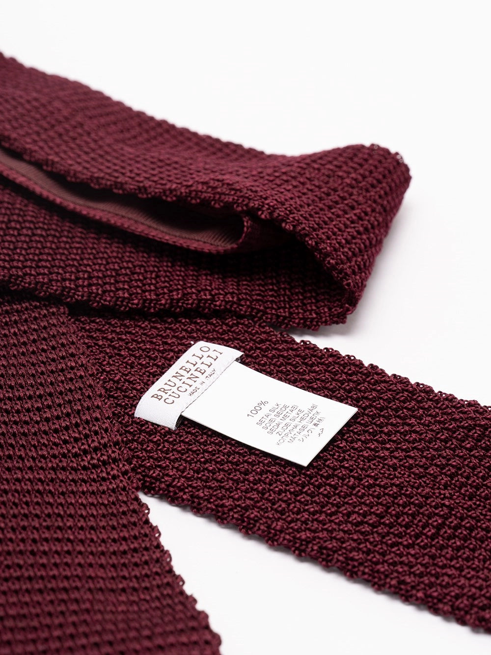 Brunello Cucinelli Men Knit Necktie BRUNELLO CUCINELLI