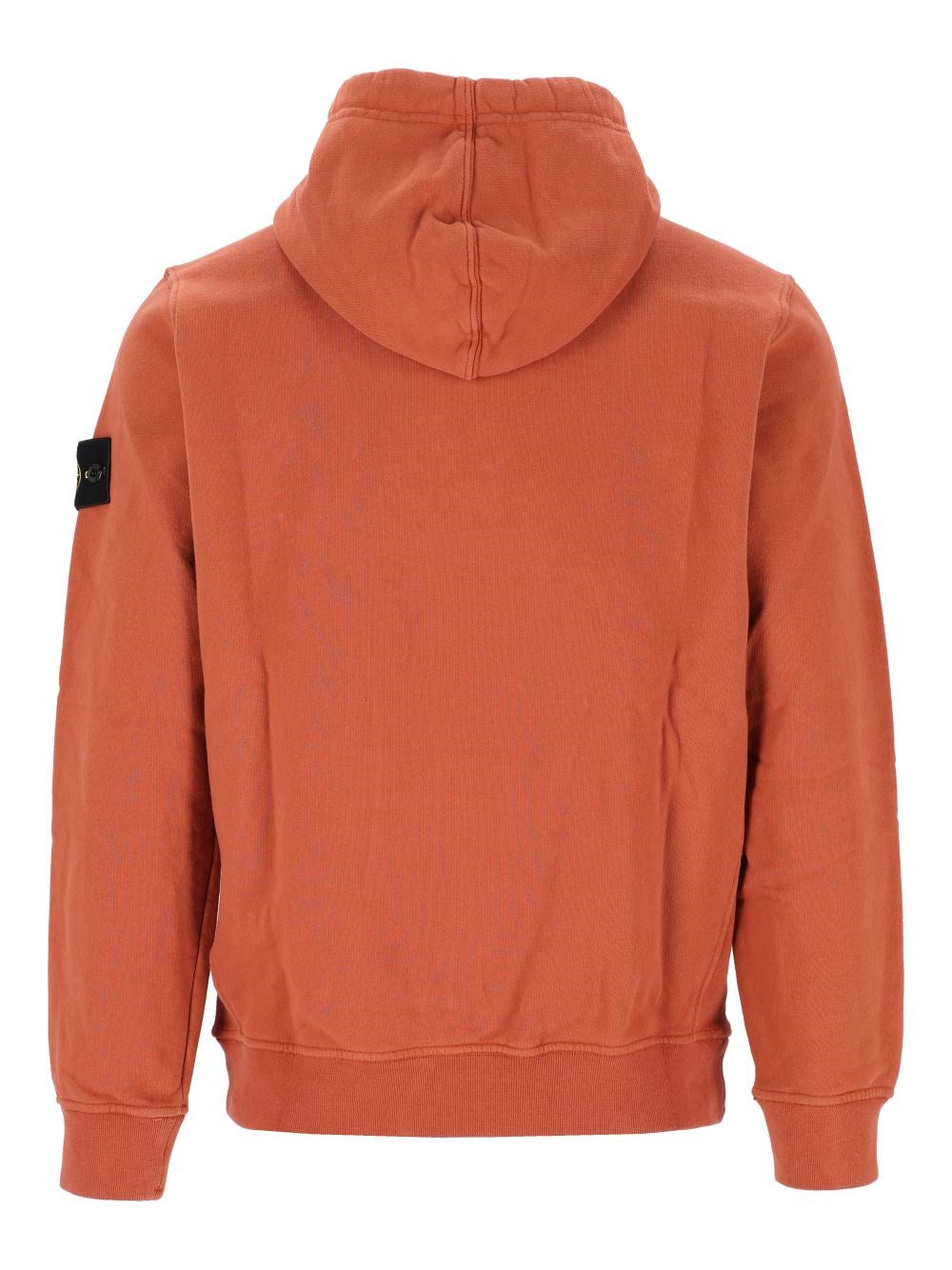 Stone Island Men Brushed Organic Cotton Hoodie STONE ISLAND