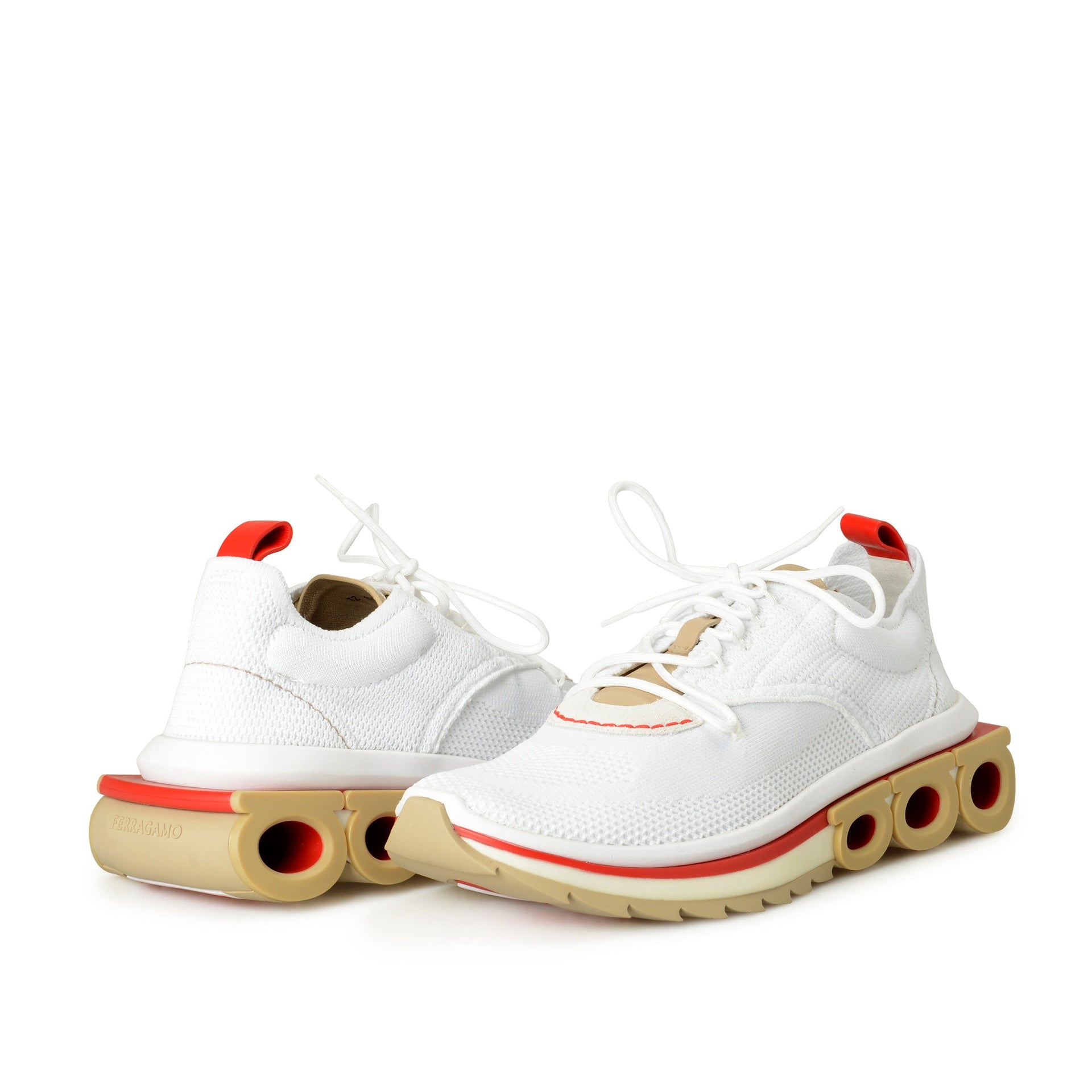 Salvatore Ferragamo Nima Knit Sneakers Men FERRAGAMO