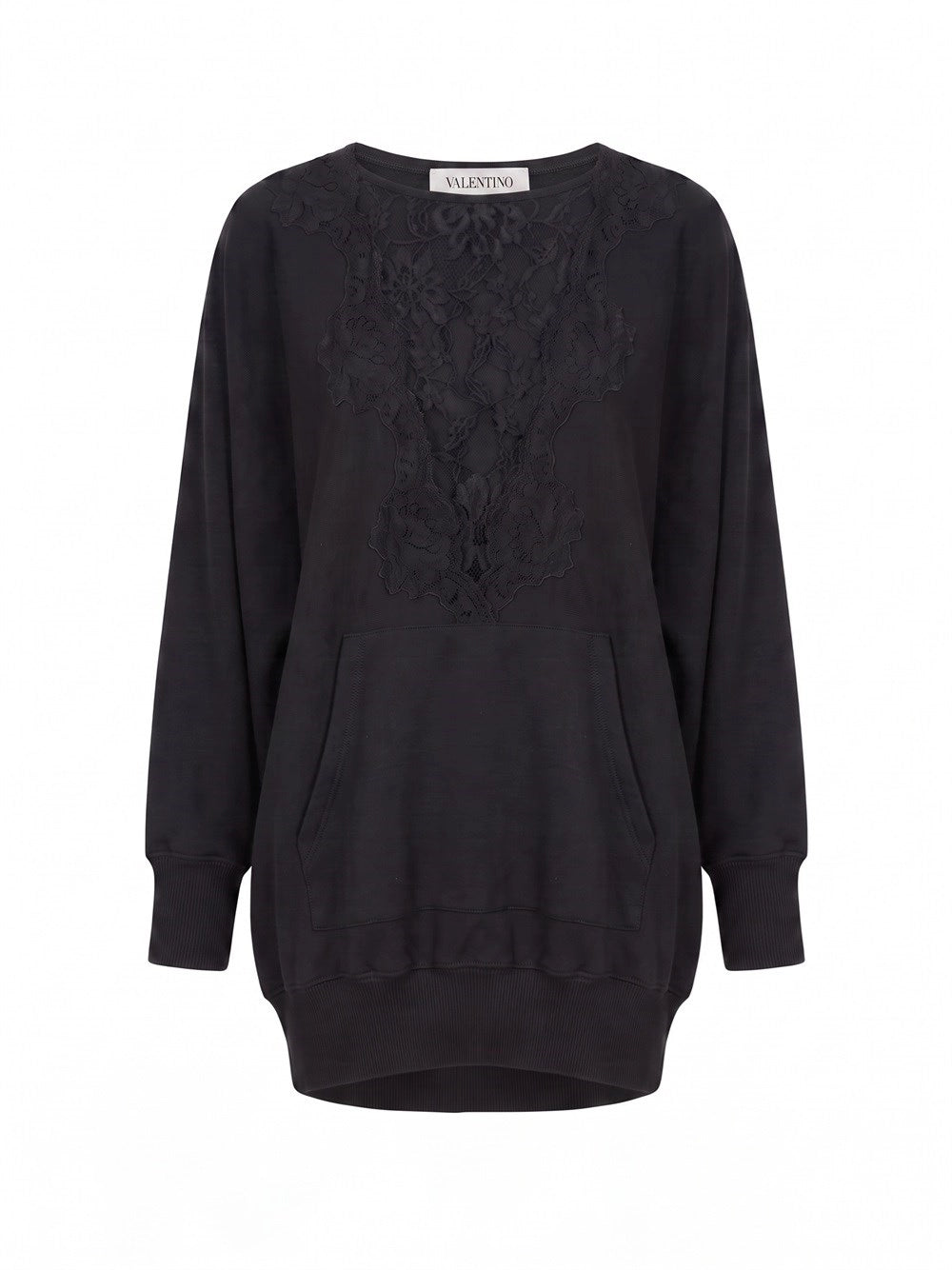Valentino Garavani Women `Lace` Jersey Sweatshirt VALENTINO GARAVANI